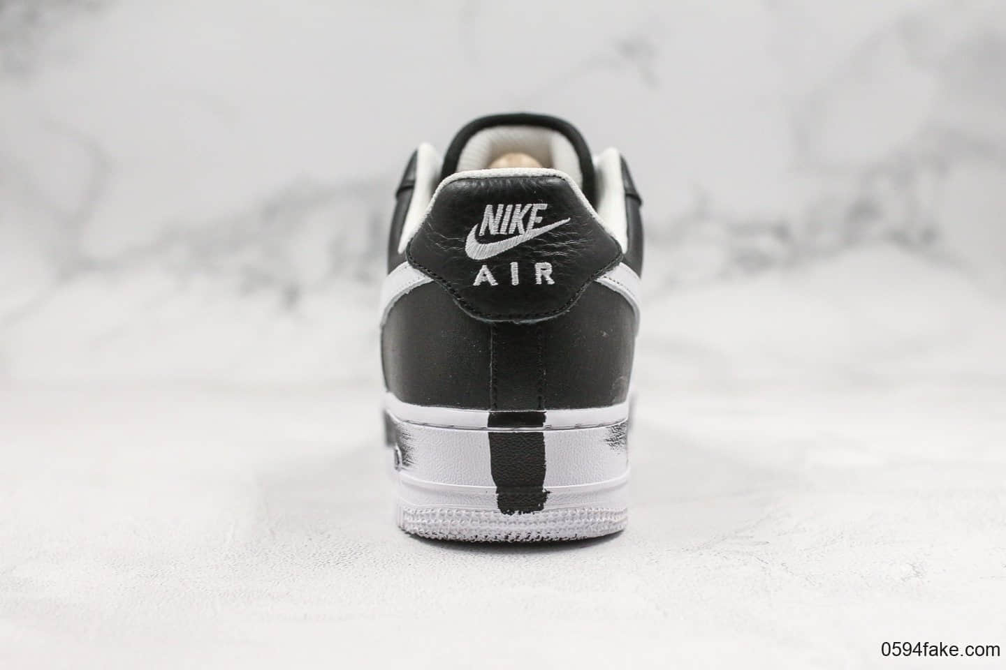 耐克PEACEMINUSONE X Nike AirForce 1 PMO Para-Noise纯原版本权志龙联名款低帮空军一号小雏菊刮刮乐原鞋开模原盒原配件 货号：AQ3692-001