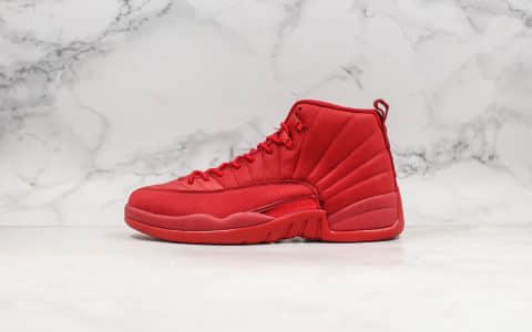 乔丹Air Jordan 12 Gym Red纯原版本中国红AJ12内置真碳板加持支持实战 货号：130690-601