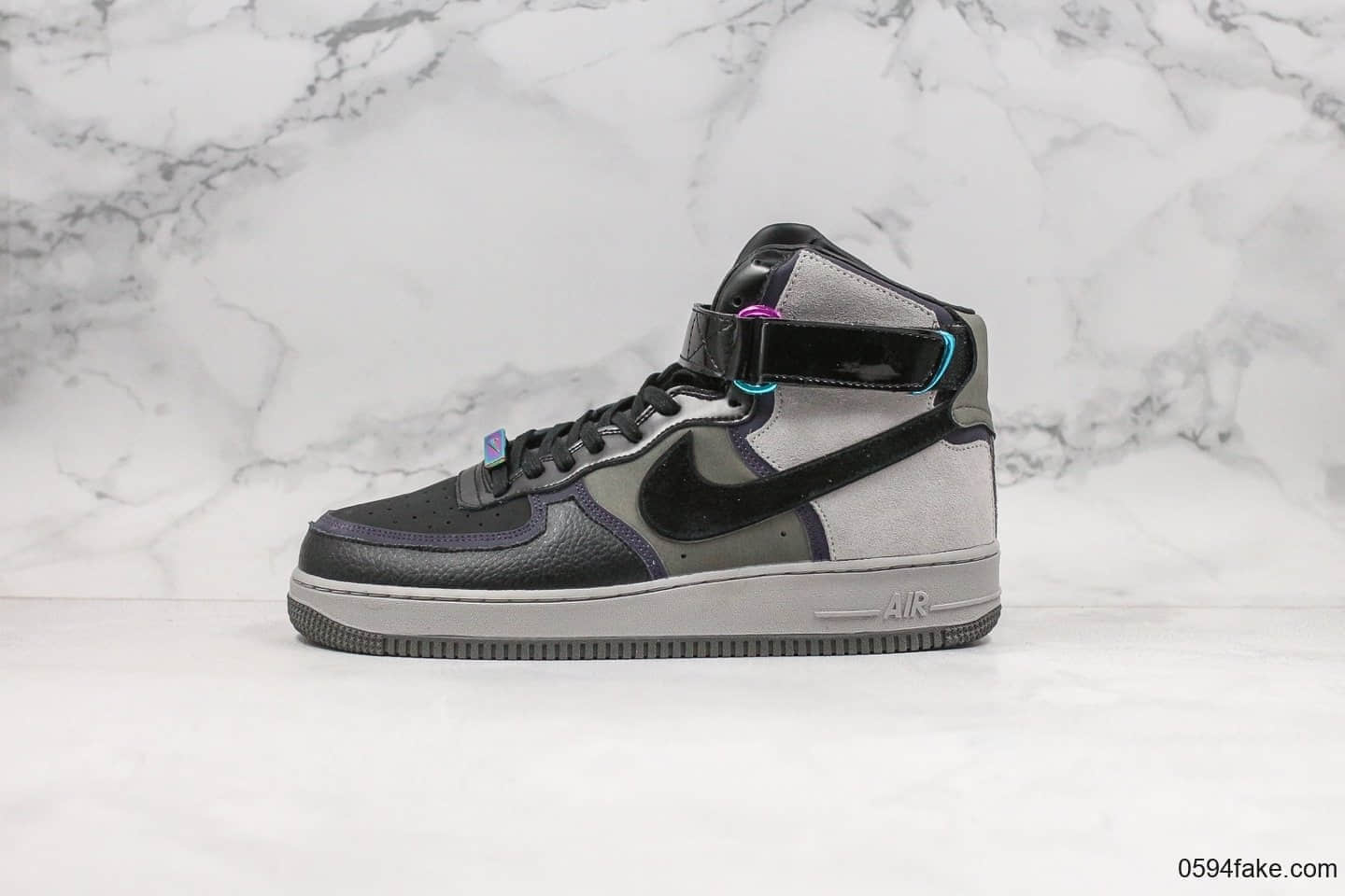耐克Nike Air Force 1 x A Ma Maniére纯原版本高帮空军一号限量发售款黑魂内置气垫原档案数据开发 货号：CQ6665-001