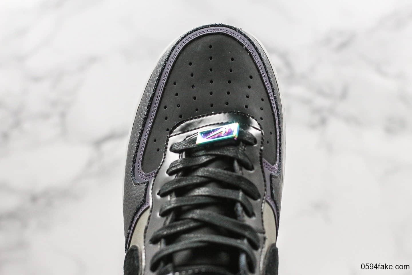 耐克Nike Air Force 1 x A Ma Maniére纯原版本高帮空军一号限量发售款黑魂内置气垫原档案数据开发 货号：CQ6665-001