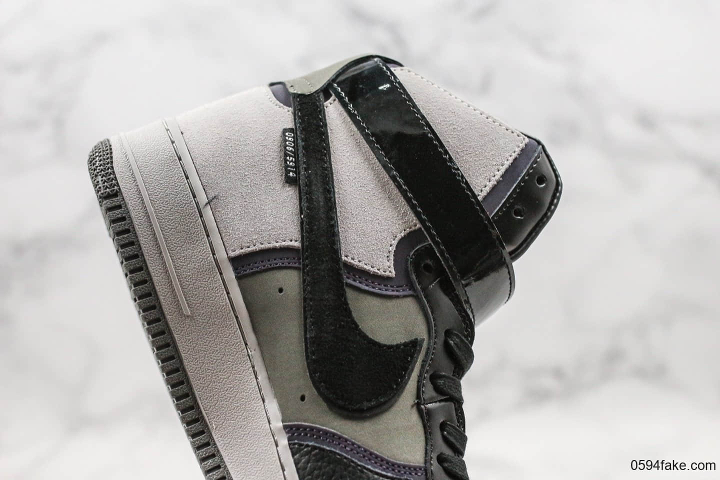 耐克Nike Air Force 1 x A Ma Maniére纯原版本高帮空军一号限量发售款黑魂内置气垫原档案数据开发 货号：CQ6665-001