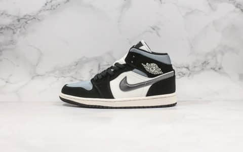 乔丹Air Jordan 1 Mid公司级版本中帮aj1丝绸伯爵原盒原标原鞋开模一比一打造 货号：852542-011