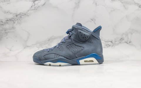 乔丹Air Jordan 6 JimmyButler纯原版本吉米巴特勒AJ6林狼黑曜石蓝配色原盒原标内置碳板支持实战 货号：384664-400