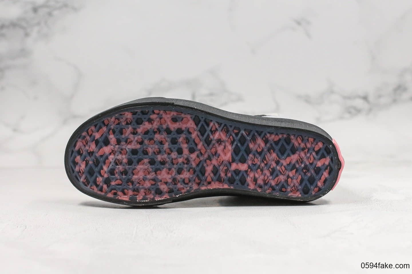 万斯Vans x zhaozhao公司级版本联名款鼠年限定高帮灰粉色原厂硫化大底原装钢印