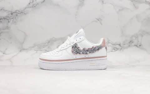 耐克Nike Air Force 1 Doernbecher纯原版本空军一号慈善花卉配色内置气垫完美后跟定型原档案数据开发 货号：CV2591-100