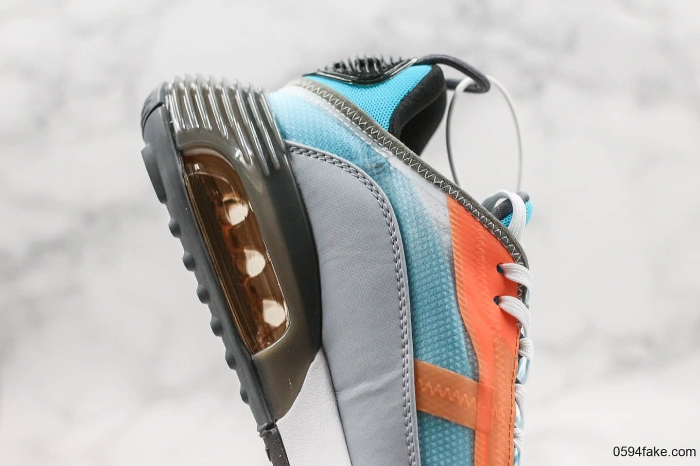 耐克Nike Air Vapormax 2090纯原版本气垫橙蓝色私模大底打造内置原厂可视气垫原盒原标 货号：CQ7630-400