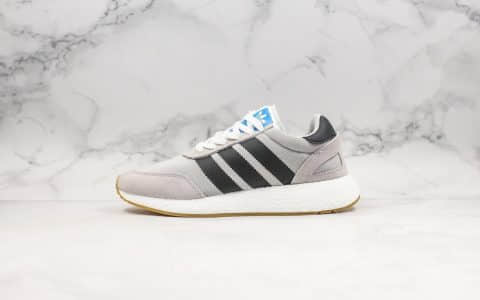 阿迪达斯adidas Originals I-5923 Y3公司级版本三叶草爆米花跑鞋原厂Boost颗粒缓震大底原盒原标 货号：EE4935