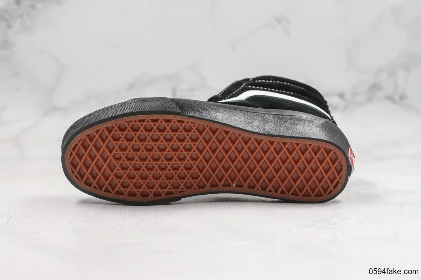 万斯Vans Vault OG Sk8-Hi LX公司级版本全黑牛巴革复古硫化高帮板鞋原盒原标区别市面通货版本