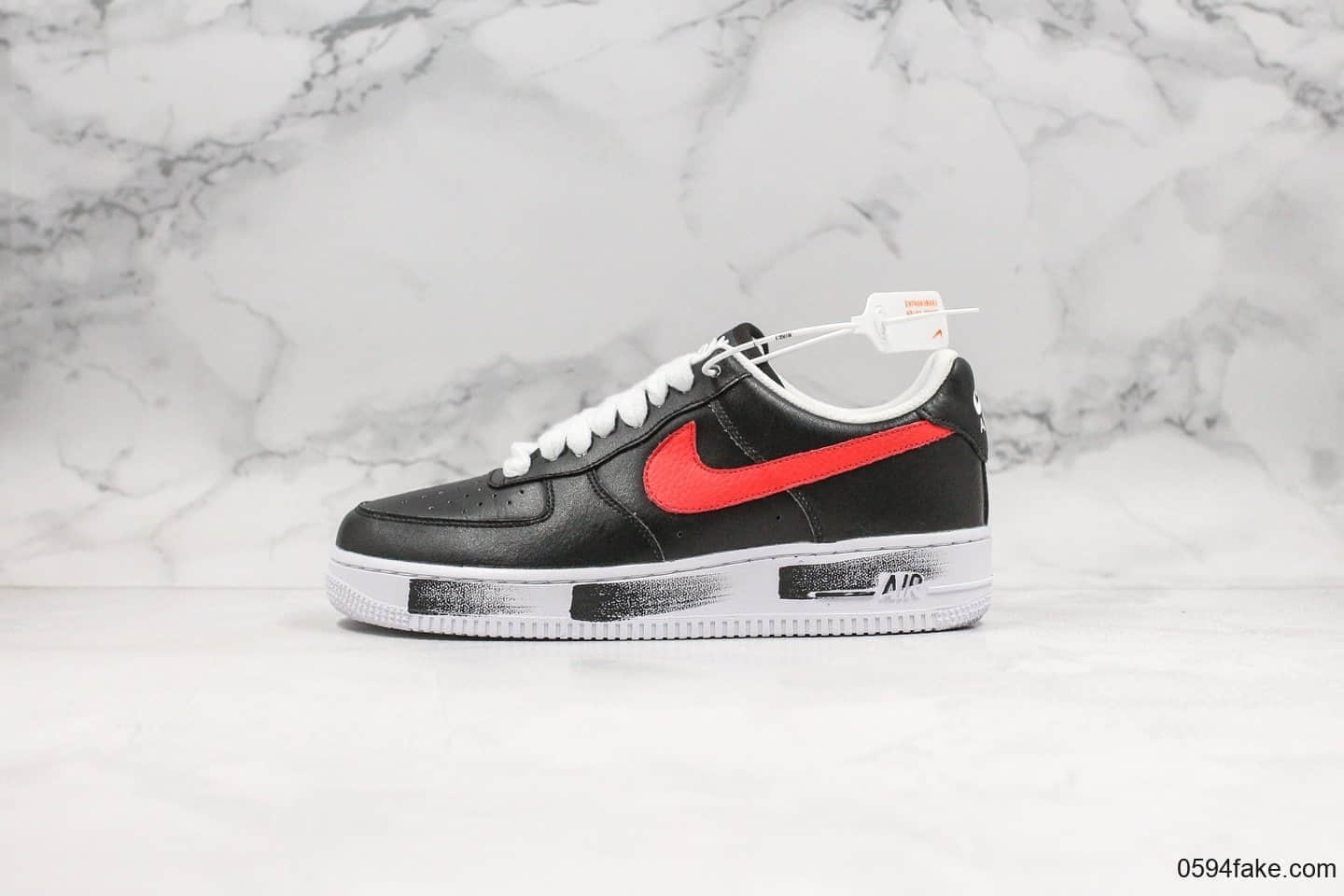 耐克Nike AirForce 1 PMO Para-Noise x PEACEMINUSONE纯原版本权志龙联名款低帮空军一号涂鸦小雏菊原盒配件双层可撕 货号：AQ3692-002