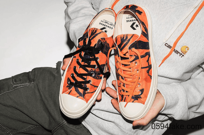 特色树纹印花！Carhartt x Chuck 70s现已发售！