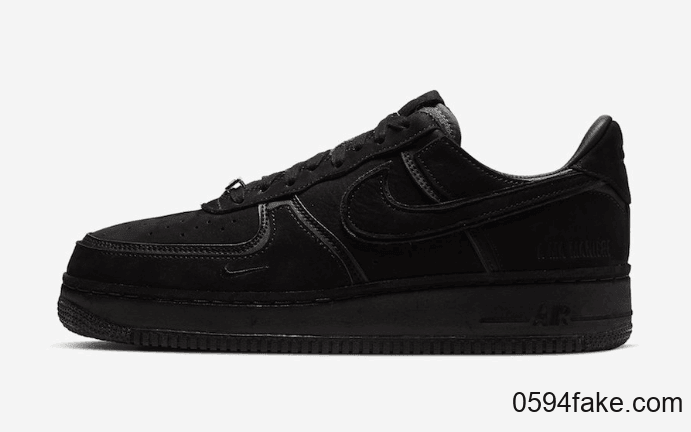 超限量纯黑配色！A Ma Maniére x Nike Air Force 1系列即将发售！