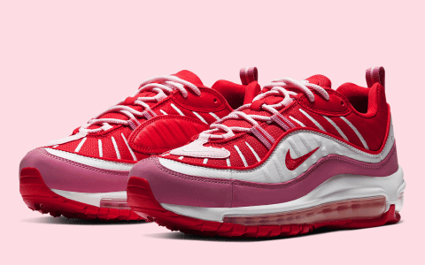 Nike Air Max 98情人节配色即将登场！ 货号：CI3709-600