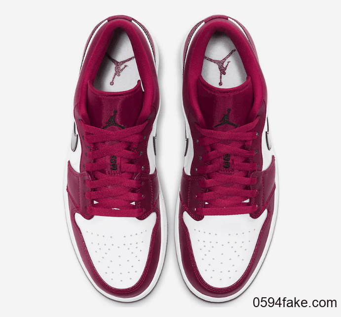 浪漫玫红配色！Air Jordan 1 Low“ Noble Red”即将发售！ 货号：553558-604