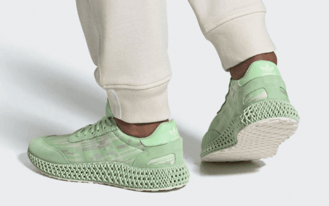 清新薄荷绿！全新adidas Futurecraft 4D-5923即将发售！ 货号：EE7996