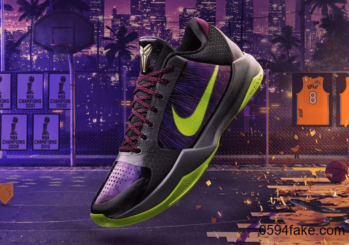 暗黑小丑配色！NBA 2K20 x Nike Kobe 5 Protro“ Chaos”现已发售！ 货号：CD4991-001