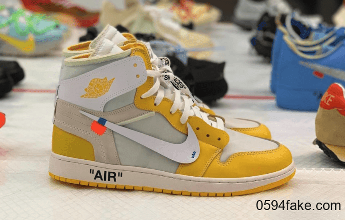 白黄Off-White x AJ1 “Canary Yellow”或将于明年发售！