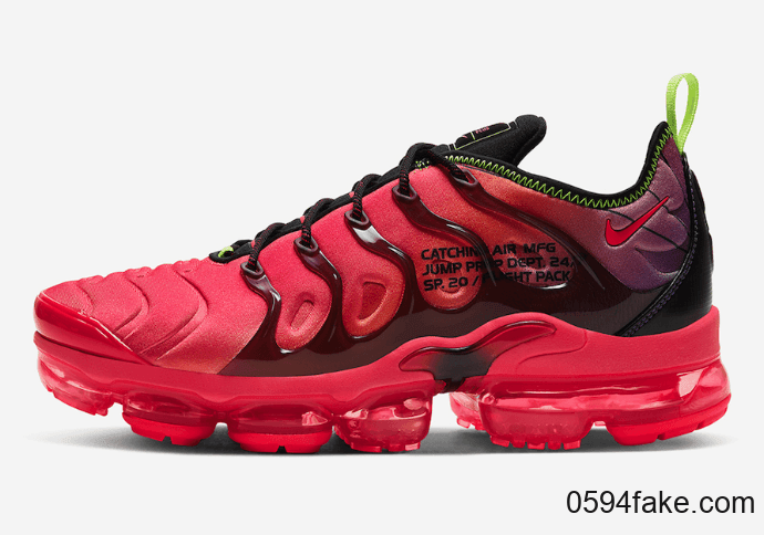 Nike Air VaporMax Plus新配色即将登场！酷似OW联名！ 货号：CU4709-001