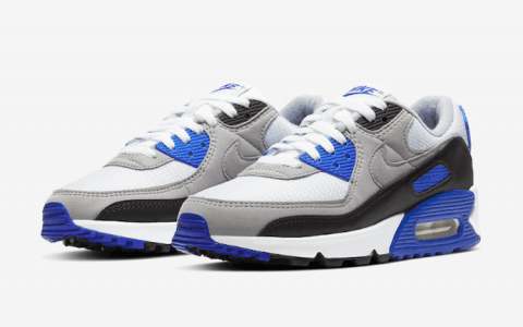 经典配色再现！Nike Air Max 90“ Royal”明年发售！ 货号：CD0490-100