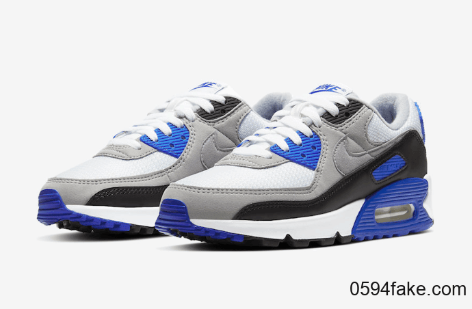 经典配色再现！Nike Air Max 90“ Royal”明年发售！ 货号：CD0490-100