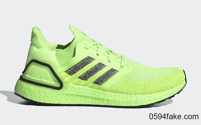 亮眼荧光绿！adidas Ultra Boost 2020新配色即将登场！ 货号：EG0710