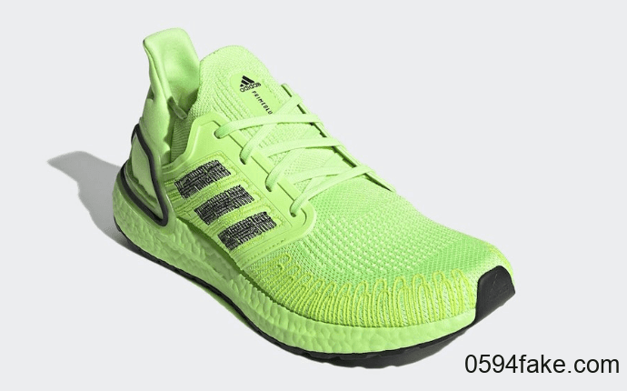 亮眼荧光绿！adidas Ultra Boost 2020新配色即将登场！ 货号：EG0710