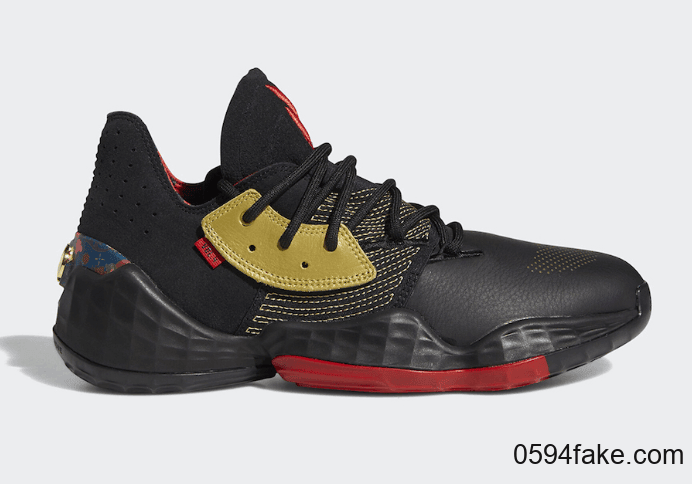 哈登最新战靴新配色曝光！adidas Harden Vol. 4 “故宫”即将发售！ 货号：FW3136