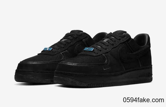 超限量纯黑配色！A Ma Maniére x Nike Air Force 1系列即将发售！