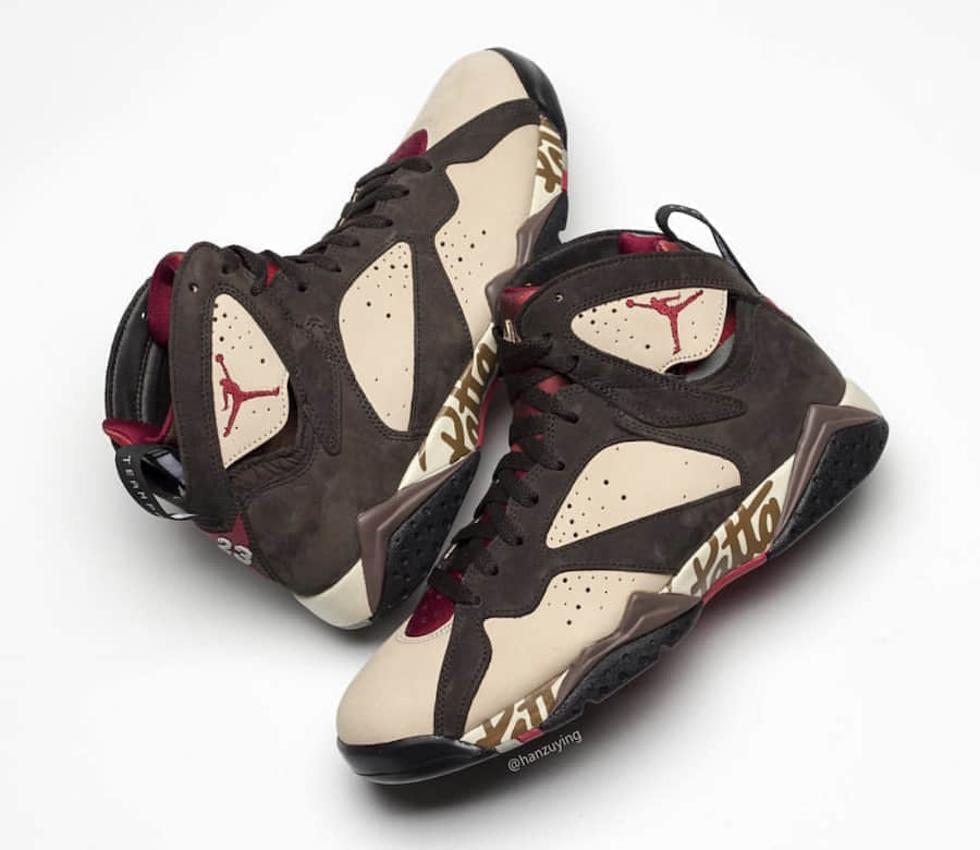 Patta x Air Jordan 7 OG SP 货号:：AT3375-200