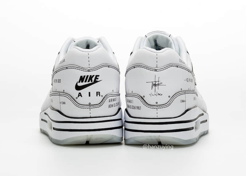 Nike Air Max 1 Tinker “Schematic” 货号：CJ4286-100