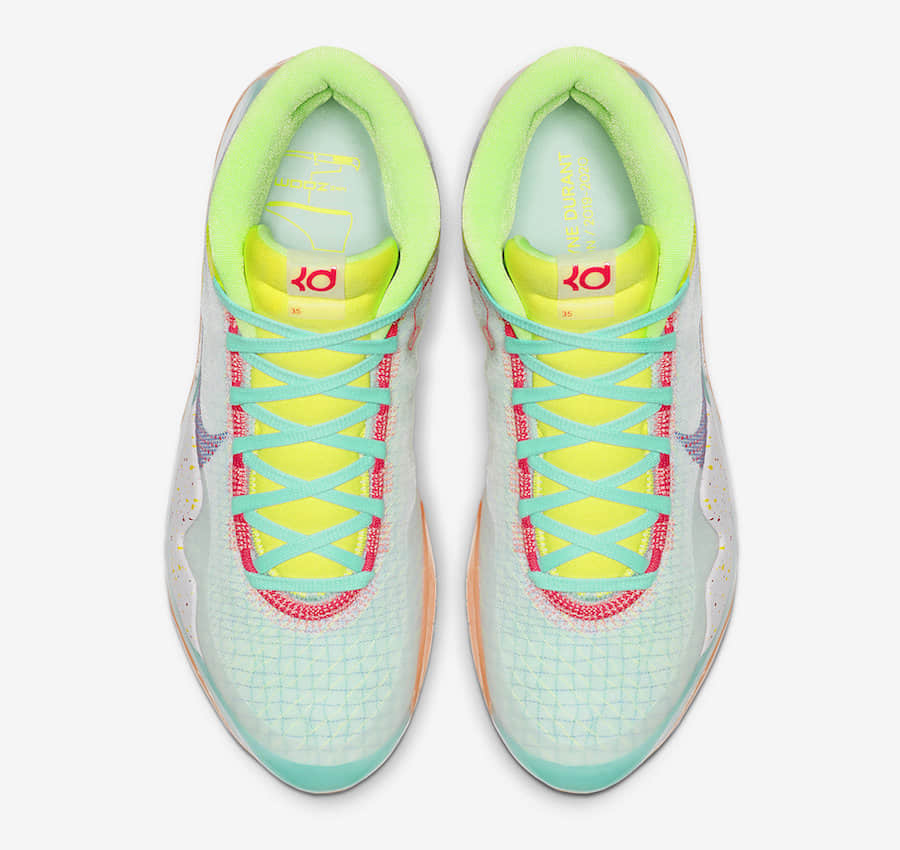 Nike KD 12 “EYBL” 杜兰特KD骚气球鞋，货号：CK1195-300
