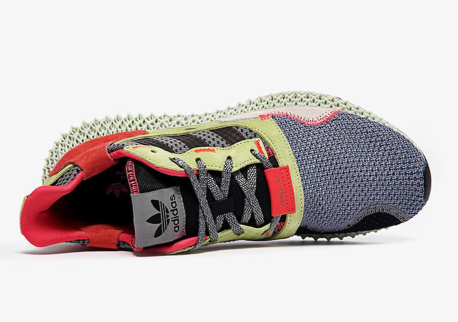 Adidas Originals ZX 4000 4D 货号：BD7927