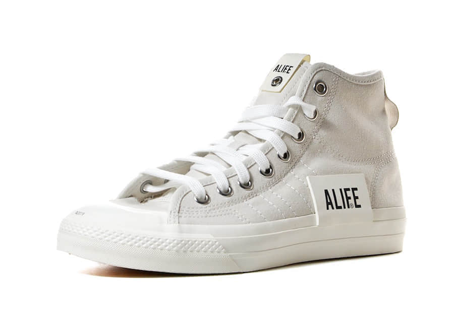 ALIFE x Adidas Consortium Nizza Hi RF 货号：G27820