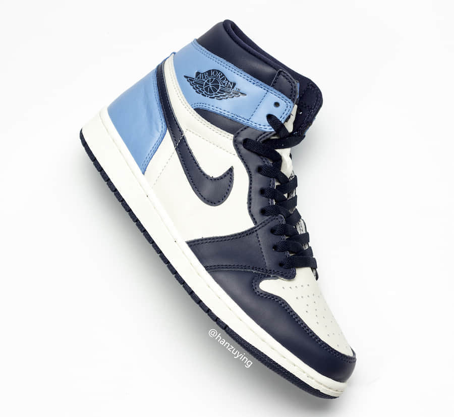 Air Jordan 1 Retro High OG “Obsidian” 货号：555088-140