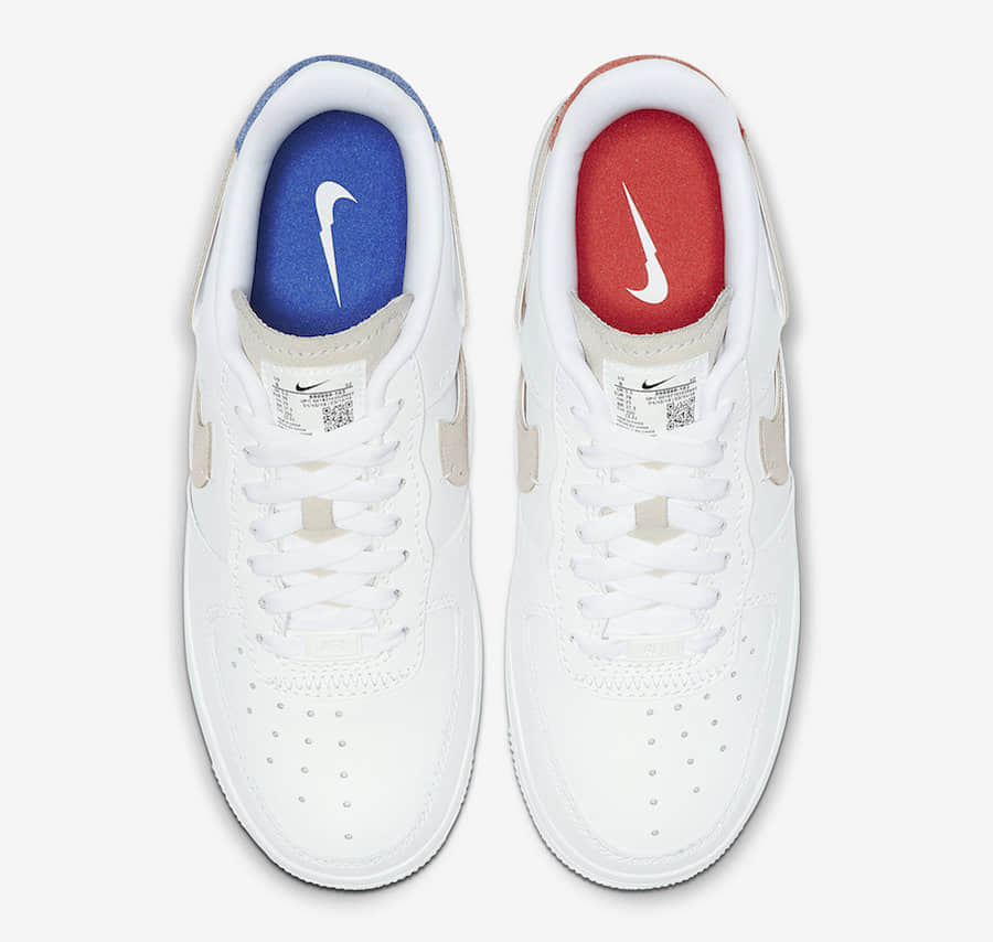 Nike Air Force 1 “Inside Out” 货号：898889-103