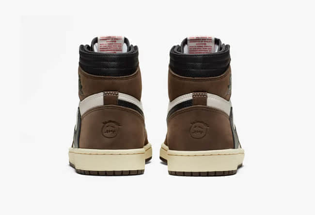Travis Scott x Air Jordan 1 High OG TS SP 乔丹倒钩款 货号：CD4487-100