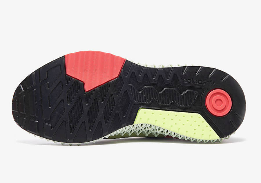 Adidas Originals ZX 4000 4D 货号：BD7927