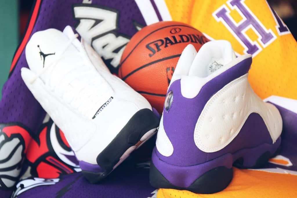 Air Jordan 13 “Lakers Rivals” 货号：414571-105
