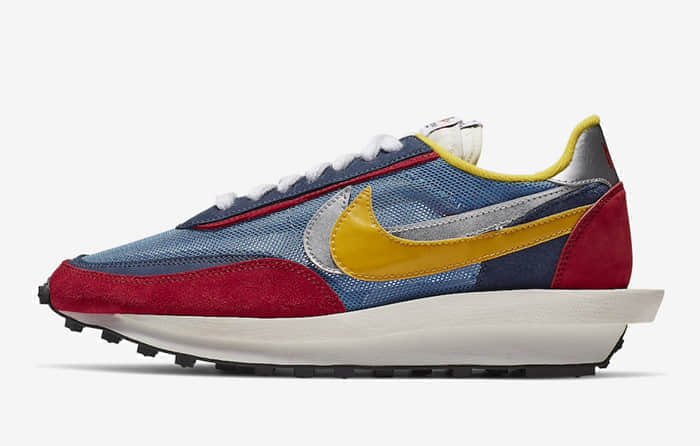 Sacai x Nike LDWaffle 货号：BV0073-400、BV0073-300