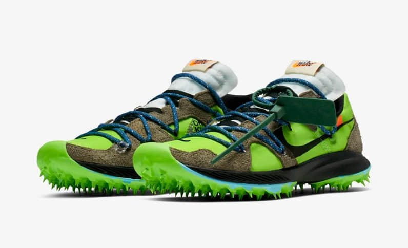 OFF-WHITE x Nike Air Zoom Terra Kiger 5 货号：CD8179-001、CD8179-100、CD8179-300