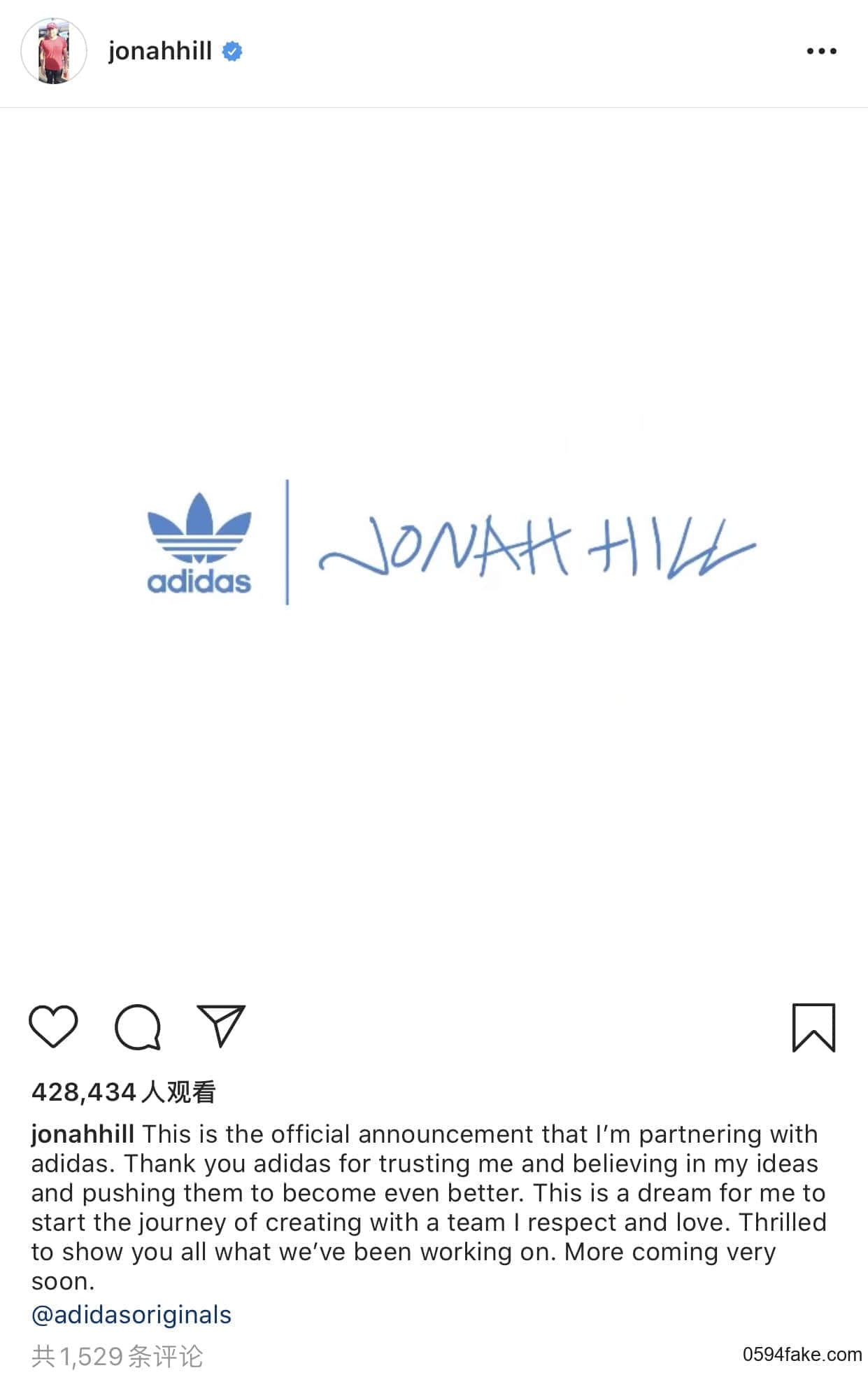 Jonah Hill官宣！Jonah Hill x adidas Originals系列即将登场！