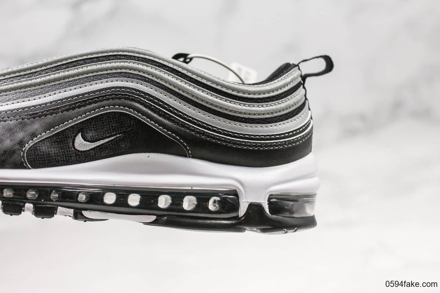 耐克Nike Air Max 97 SE Phantom纯原版本金属子弹max97渐变灰配色内置真实气垫原档案数据开发 货号：921826-016