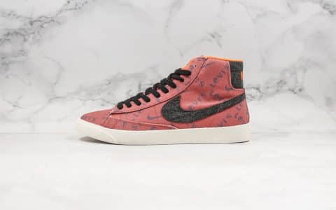 耐克Nike Blazer Mid x Levi's Strauss公司级版本李维斯联名款牛仔高帮开拓者内置Zoom气垫原楦头原纸板打造 货号：QH9368-004