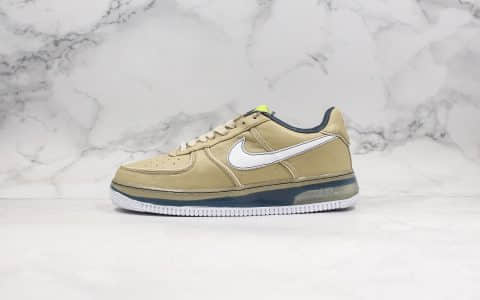 耐克NIKE AIR FORCE 1 SPRM MCO 10 07纯原版本AF1空军一号卡其色25周年限量版洛杉矶配色内置可视气垫原楦头纸板打造 货号：316666-201