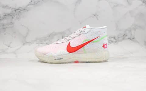 耐克Nike Zoom KD12 EP纯原版本杜兰特12代粉红色篮球鞋内置双层Zoom气垫原档案数锯开发支持实战 货号：AR4230-118