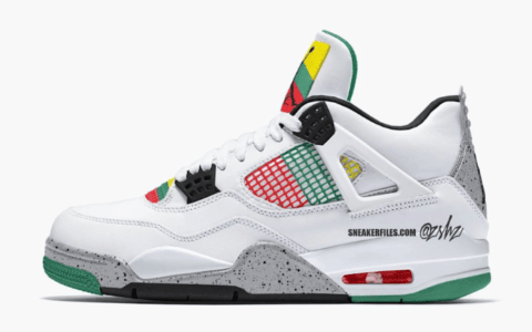 酷似Gucci配色！AJ4 WMNS“ Do the Right Thing”将于4月16日发售！ 货号：AQ9129-100