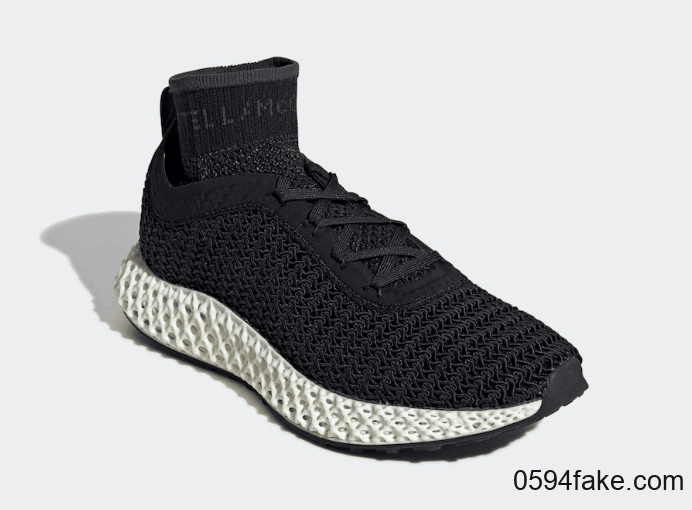 独特编织鞋面！Stella McCartney x adidas AlphaEdge 4D将于1月18日发售！ 货号：EH3488