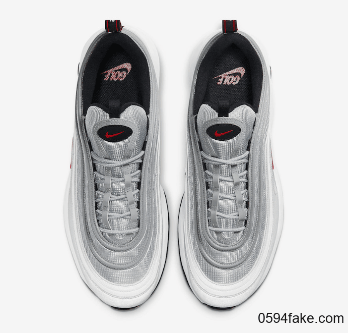 经典银子弹配色！Nike Air Max 97 Golf“ Silver Bullet”将于1月16日发售！ 货号：CI7538-001