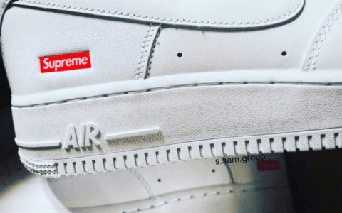 Supreme x Nike AF1 Low实物图曝光！你怎么看？