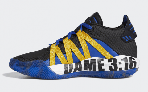 奥斯汀装扮灵感！adidas Dame 6“ Stone Cold”将于1月25日发售！ 货号：FV4214