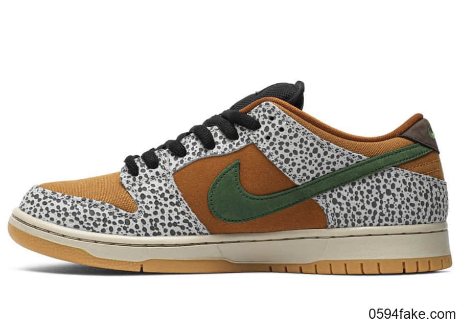 人气石斑纹！Nike SB Dunk Low “Safari”将于3月14日发售！ 货号：CD2563-002